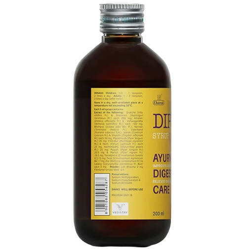 Charak Dipya Ayurvedic Digestive Care Syrup - Swadesiicart