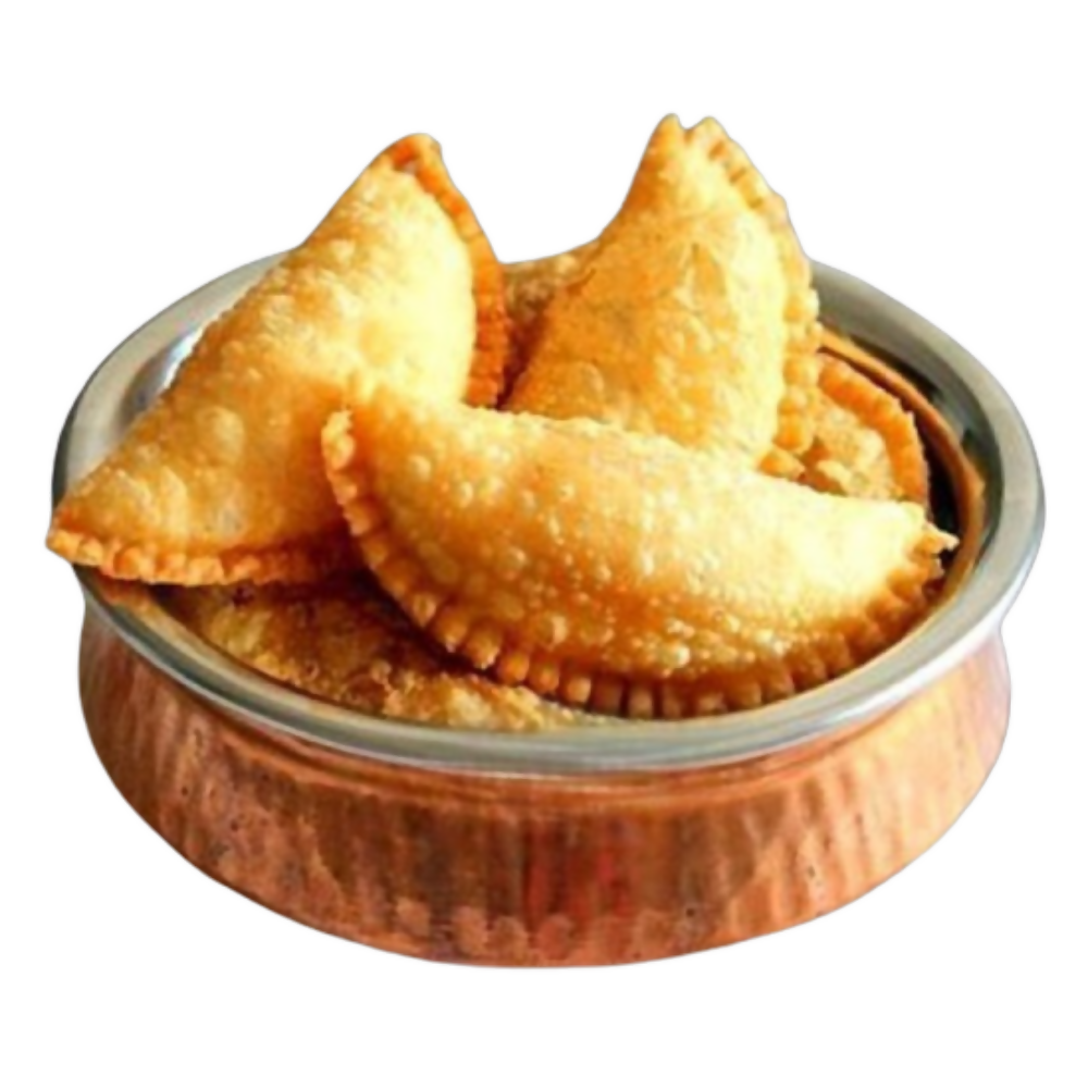 Godavari Vantillu Kajjikayalu (Crispy Coconut Gujiya/Karanji) | Swadesiicart
