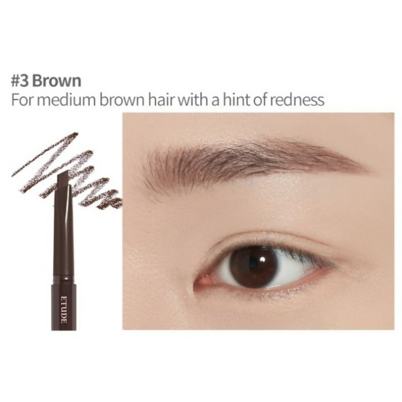 Etude House Drawing Eyebrow - 03 Brown - Swadesiicart