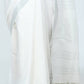 Mominos Fashion Moeza Bhagalpuri Handloom Silk White Saree | Swadesiicart