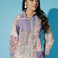Myshka Women Multi-Printed Bling & Sparkly Co-Ords - Swadesiicart