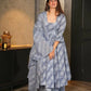 Aayaa Designer Printed Cotton Silk Suit - Multi Color