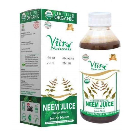 Vitro Naturals Certified Organic Neem Juice | Swadesiicart