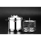 Butterfly Stainless Steel Idli Cooker, Idly Maker With 6 Plates