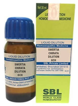 SBL Homeopathy Swertia Chirata Dilution | Swadesiicart