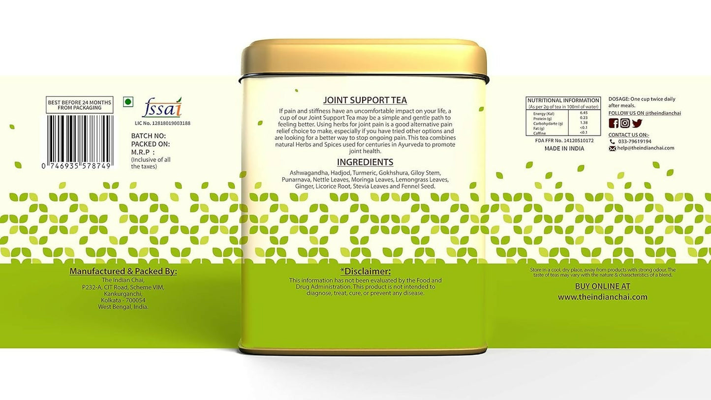 The Indian Chai - Joint Support Tea | Swadesiicart