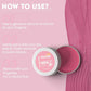 Clensta Lip Cheek Tint - Pink Forever, with Goodness of Vitamin E & Castor Oil - Swadesiicart