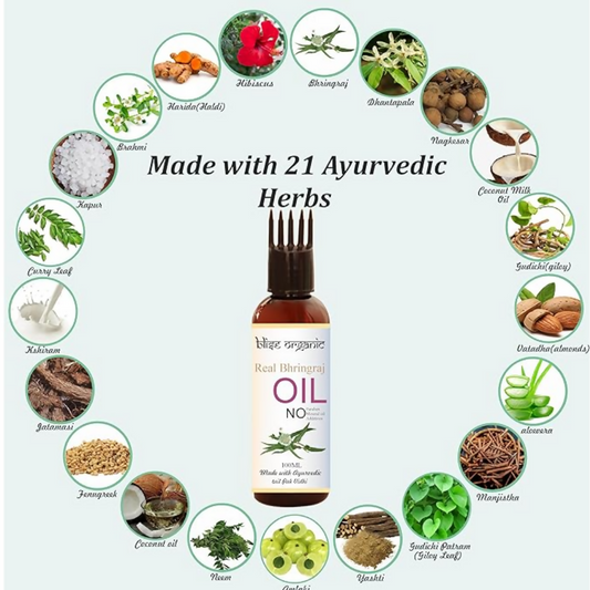 Blise organic Real Bhringraj oil
