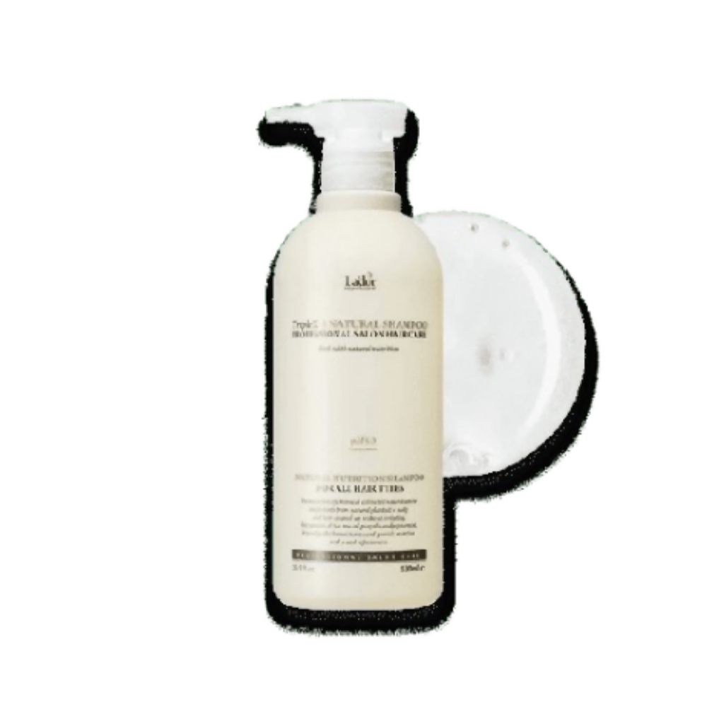 La'dor Triple Natural Shampoo - Hypoallergenic, Vegan, Mild Formula for Sensitive Scalp & Dry Hair - Swadesiicart