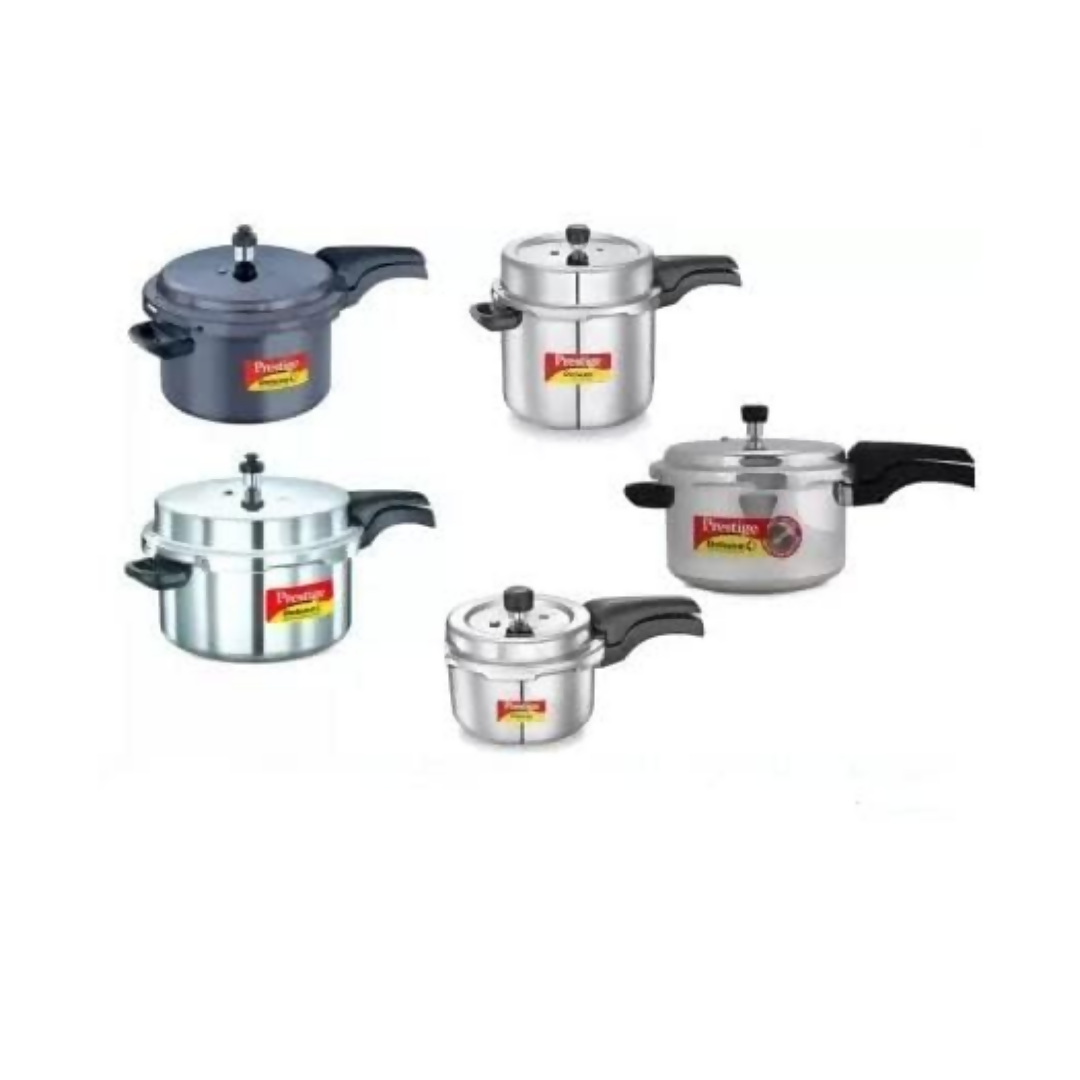 Cooker Handle Set (3 Pc) with SS Screws Suitable for 7.5 To 12 Litre Cookers (Bend Type) - Swadesiicart