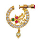 Multicolor Designer Floral Nose Ring | Swadesiicart