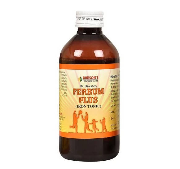 Bakson's Homeopathy Ferrum Plus | Swadesiicart