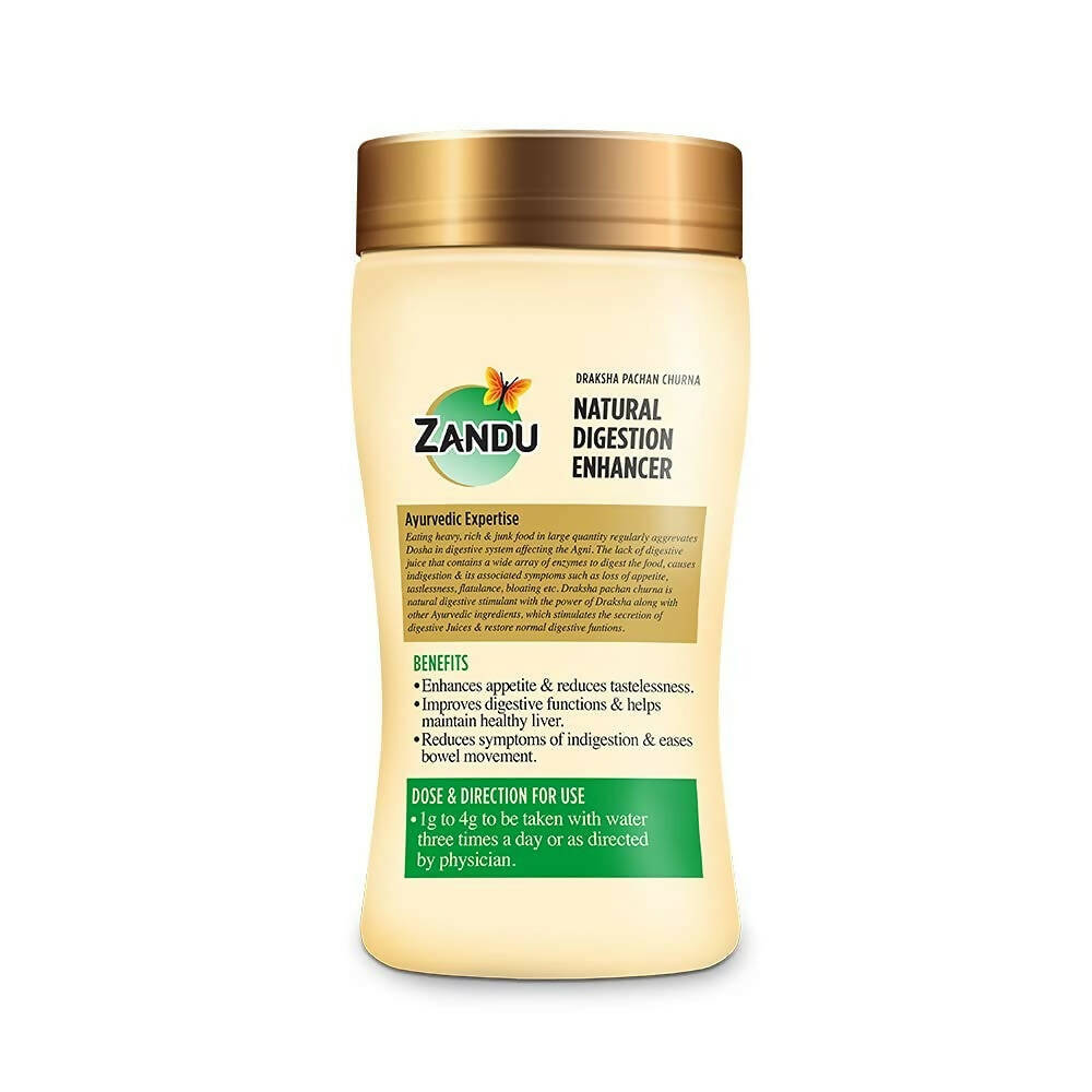 Zandu Natural Digestion Enhancer, Draksha Pachan Churna | Swadesiicart