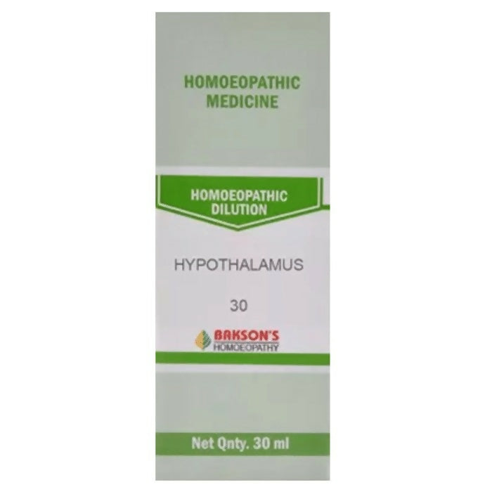 Bakson's Homeopathy Hypothalamus Dilution - Swadesiicart