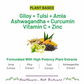 Bliss Welness Giloy Tulsi Amla Ashwagandha Curcumin Tablets - Swadesiicart