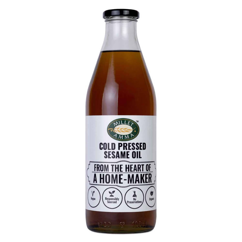 Millet Amma Organic Cold Pressed Sesame Oil - Millet Amma urban Monk pvt Ltd