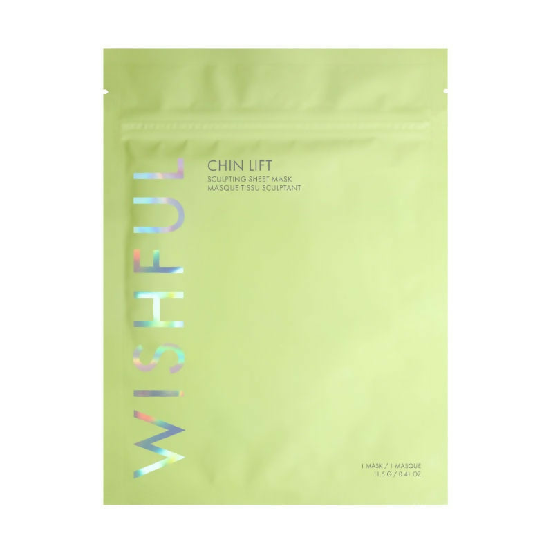 Wishful By Huda Beauty Chin Lift Sculpting Sheet Mask - Korean Skincare | Swadesiicart