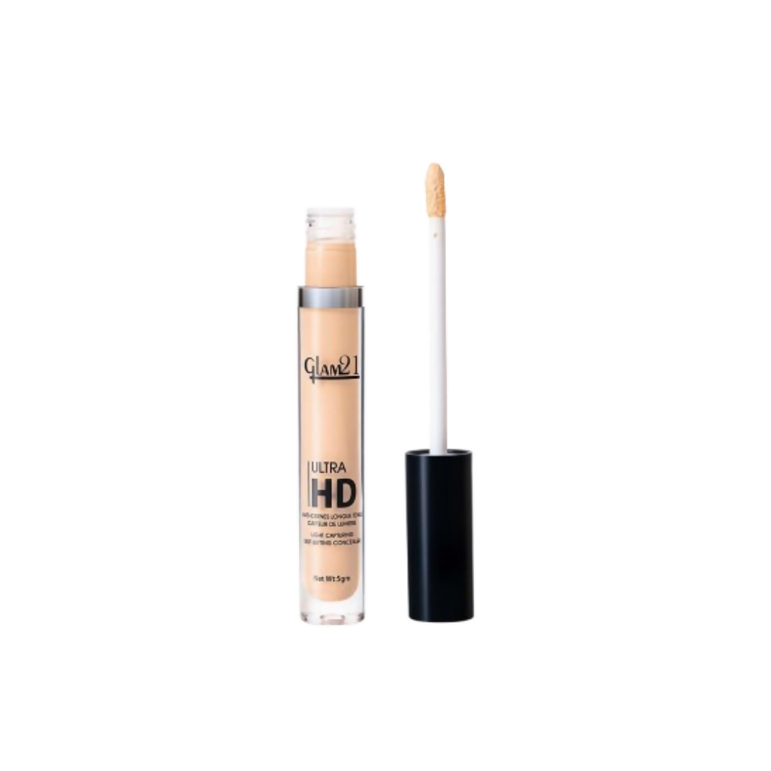 Glam21 Ultra HD Liquid Concealer for HD Finish - Toast - Swadesiicart