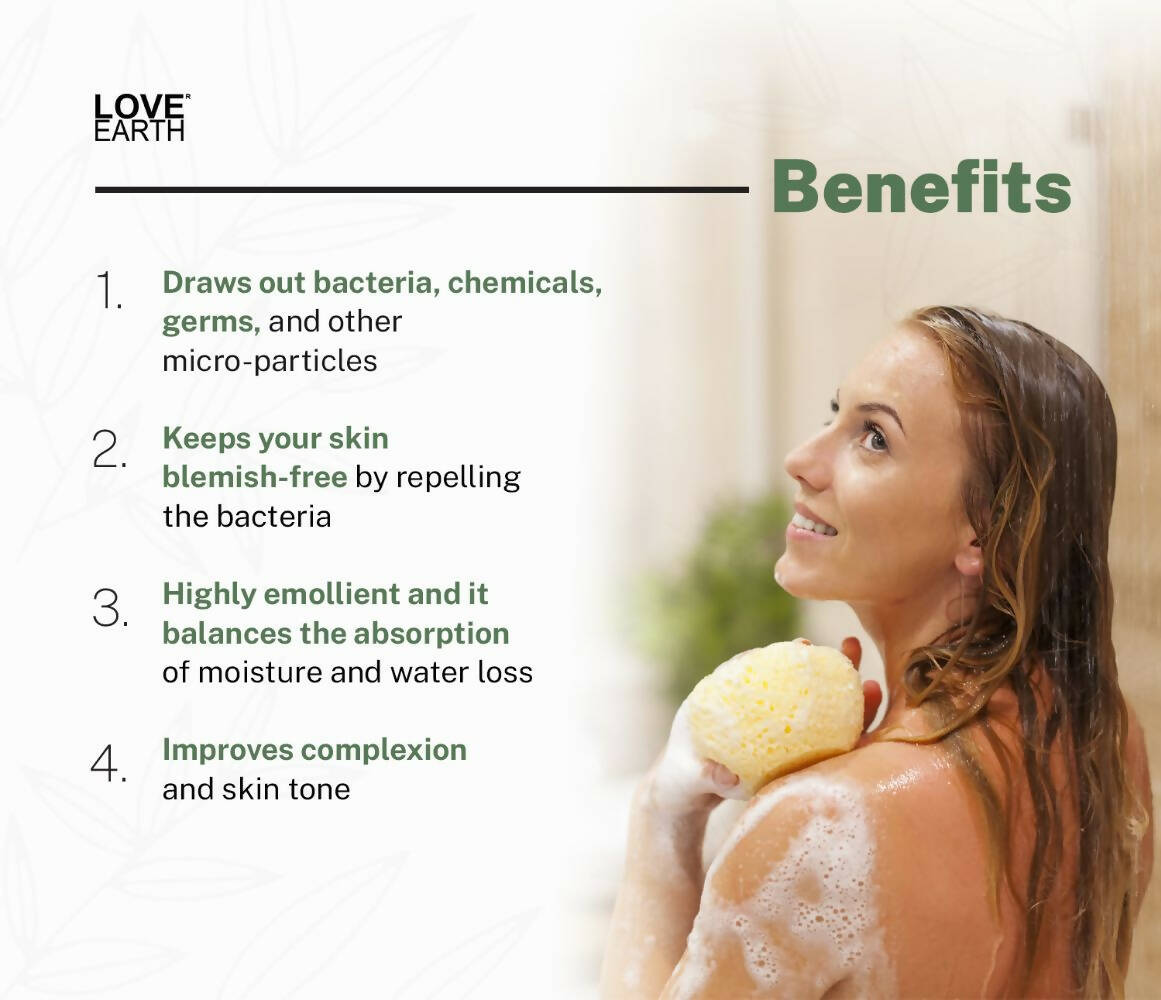 Love Earth Body Wash with Tea Tree & Tulsi - Swadesiicart