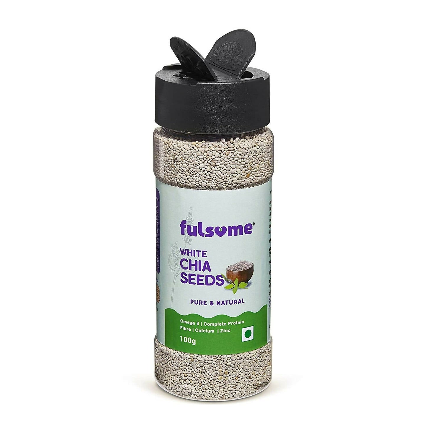 Fulsome Premium White Chia Seeds - Swadesiicart
