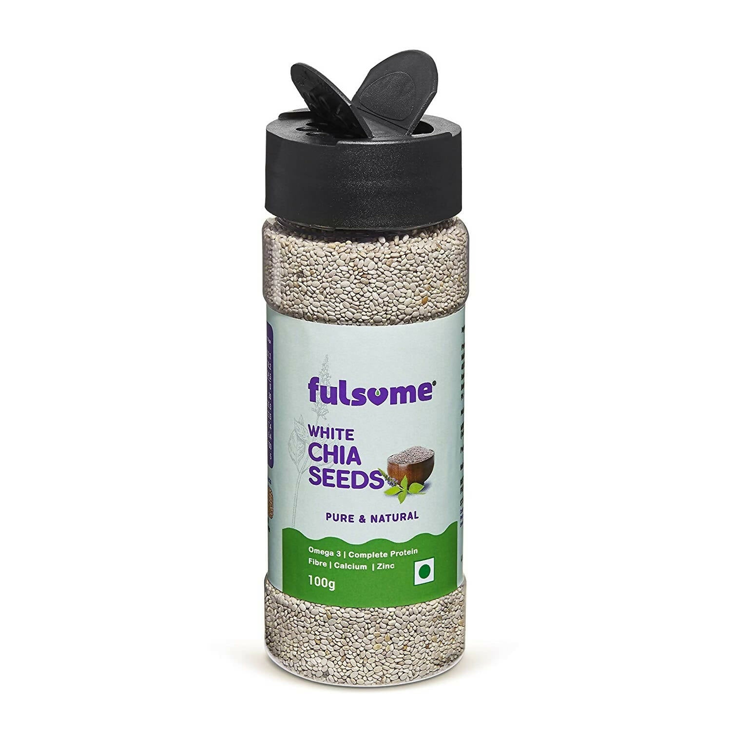 Fulsome Premium White Chia Seeds - Swadesiicart