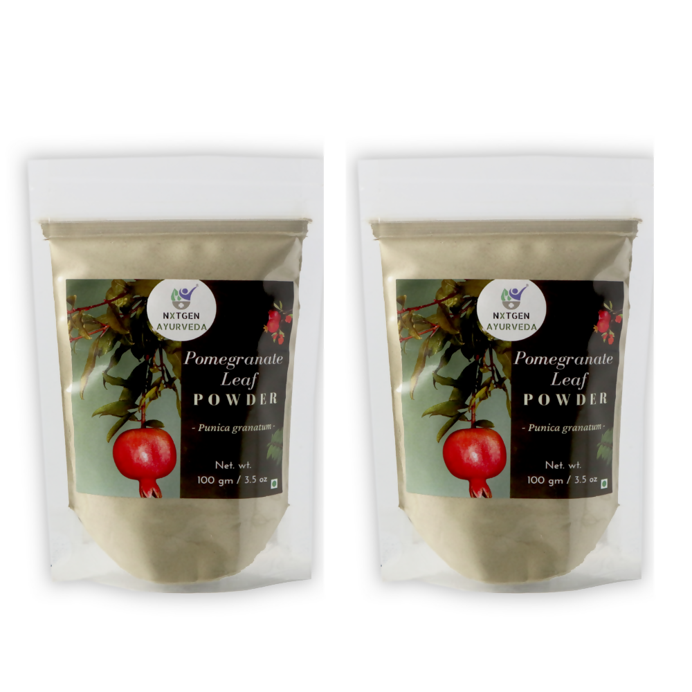 Nxtgen Ayurveda Pomegranate (Anar) Leaf Powder - Oilcure Health & Beauty