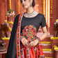AI Fashion Red Art Silk Designer Navratri Lehenga Choli Collection