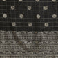 Ahalyaa Women's Traditional Semi Stitch Saree - Black | Swadesiicart