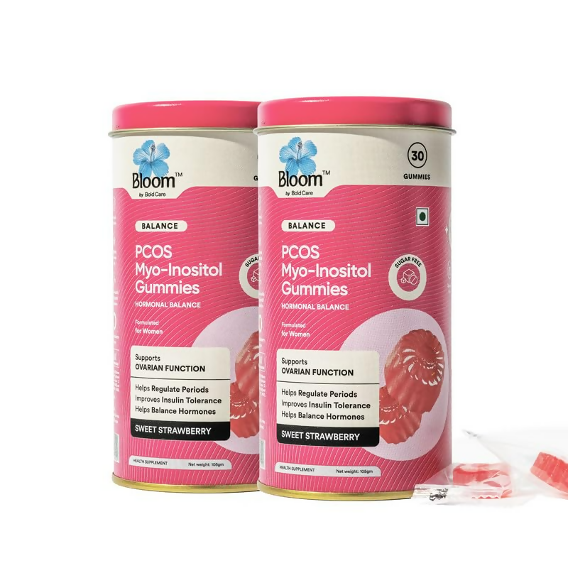Bloom PCOS Myo-Inositol Gummies | Swadesiicart
