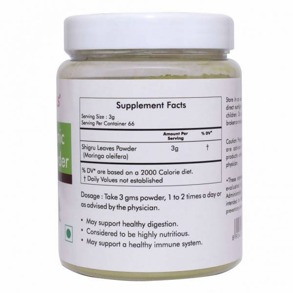 Herbal Hills Organic Moringa Powder | Swadesiicart