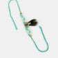 NVR Women & Men Set of 2 Blue Krishna Pearl Bhaiya Bhabhi Rakhi With Roli Chawal | Swadesiicart