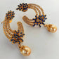 Blue AD Fashion Earrings | Swadesiicart