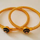 Gold Color Bangles of size 2’6