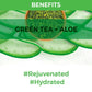 Nykaa Skin Secrets Exotic Indulgence Green Tea + Aloe Vera Sheet Mask For Hydrated Skin - Swadesiicart