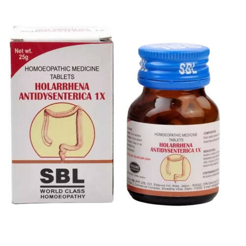 SBL Homeopathy Holarrhena Antidysenterica Tablets | Swadesiicart