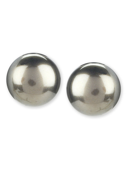 Grey Studs (16mm)- Ruby Raang | Swadesiicart