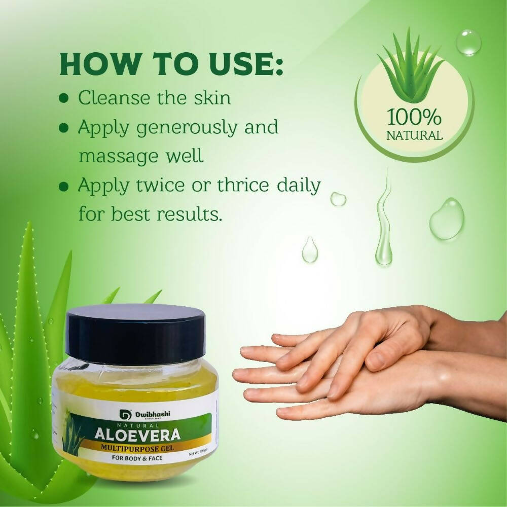 Dwibhashi Aloevera Gel - Swadesiicart