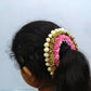 Baby Pink & Gold Gajra