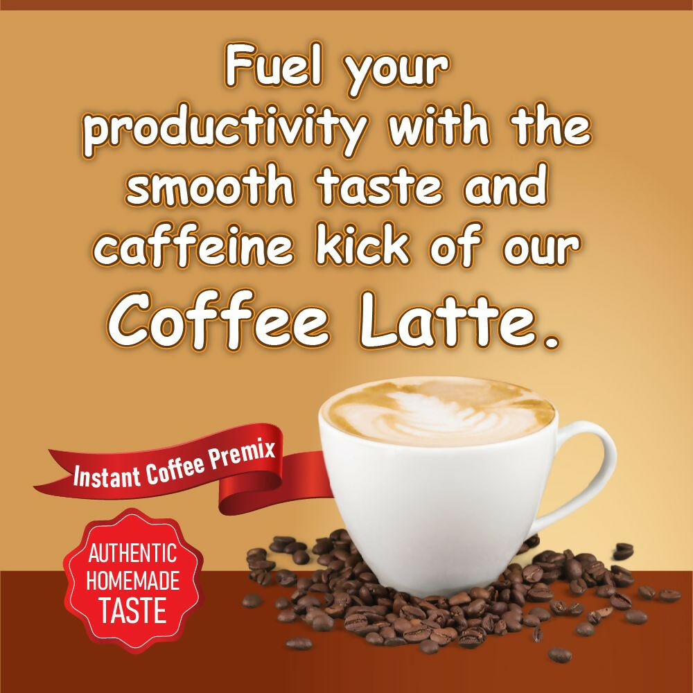 Naivedyam Instant Coffee Latte Premix Powder Sachets | Swadesiicart