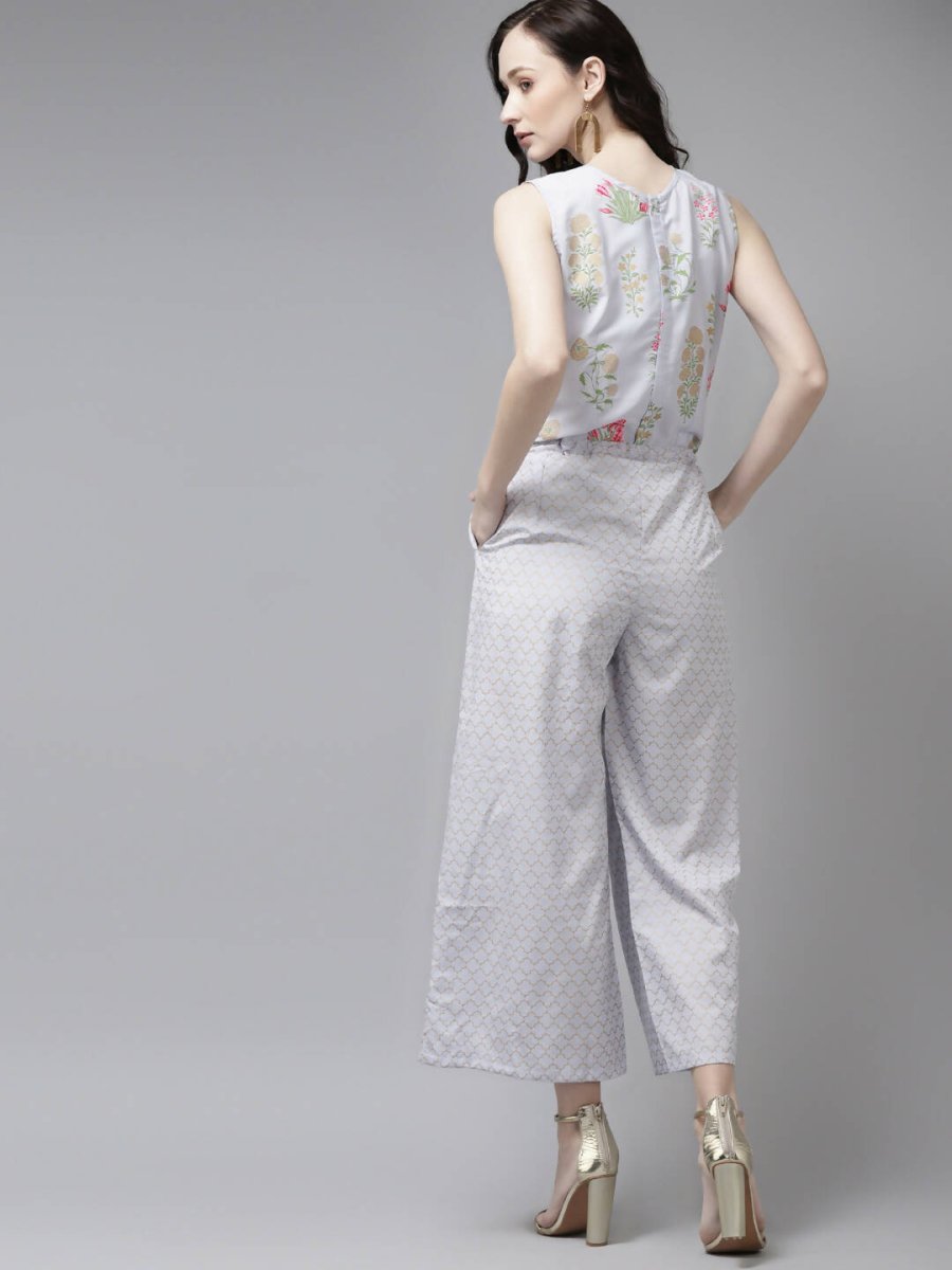 Ahalyaa Women's wear trendy Jumpsuit - Blue | Swadesiicart