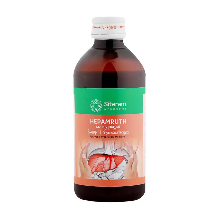 Sitaram Ayurveda Hepamruth Syrup | Swadesiicart