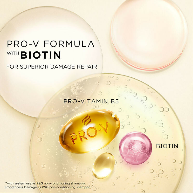 Pantene Miracle Rescue Biotin Strength Conditioner | Swadesiicart