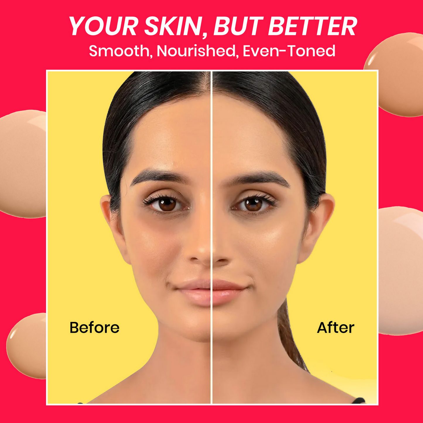 NY Bae 3 in 1 Serum Foundation with Primer Warm Milk 09 - Swadesiicart