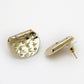 NVR Women's Set of 2 Gold & Silver Brass-Plated Artificial Stones Studded Studs Earring - Swadesiicart