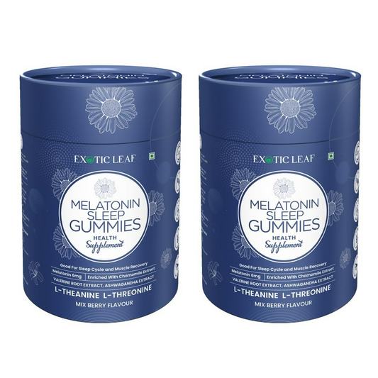 Exotic Leaf Melatonin Gummies - Swadesiicart