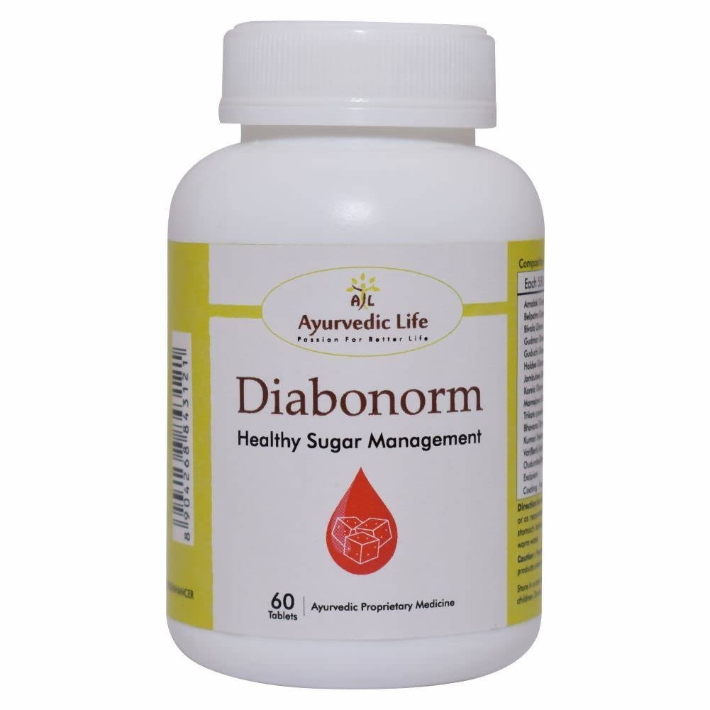 Ayurvedic Life Diabonorm Healthy Sugar Management Tablets | Swadesiicart