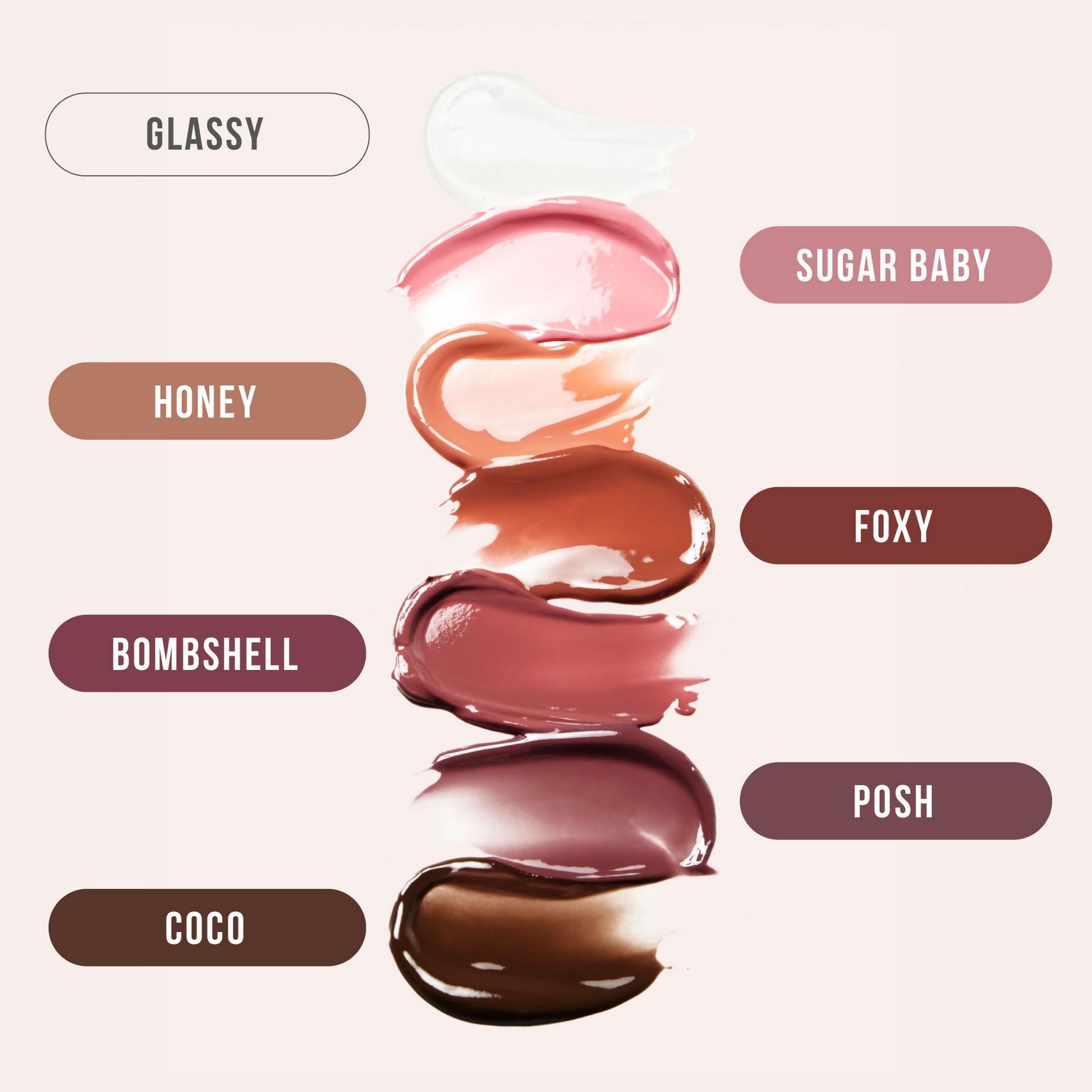 Huda Beauty Faux Filler Extra Shine Lip Gloss - Foxy | Swadesiicart