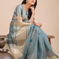 Shree Shyam Fashion Seoul Sea Green Organza Saree
