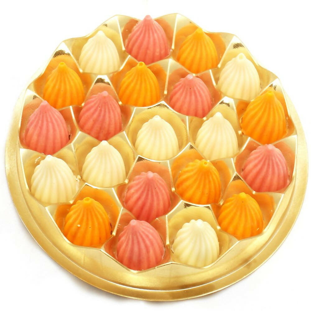 Ghasitaram Mango, Strawberry and White Chocolate Modaks | Swadesiicart