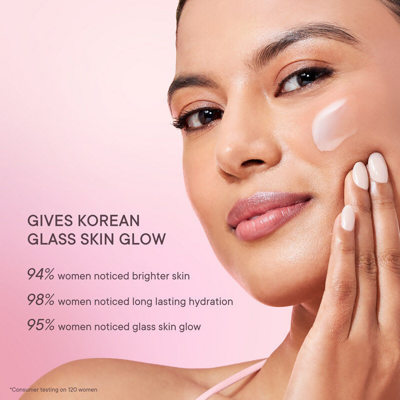 Quench Ultra Light Gel Moisturizer With 2% Niacinamide & Cherry Blossom For Intense Brightening | Swadesiicart